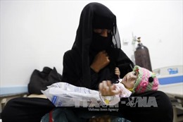 Hơn nửa triệu người Yemen nhiễm dịch tả không được tiếp cận với các dịch vụ y tế