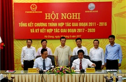 Đại học Quốc gia Hà Nội và tỉnh Hà Giang ký thỏa thuận hợp tác giai đoạn 2017-2020