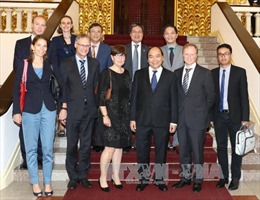 Thủ tướng tiếp Đại sứ Vương quốc Bỉ, Liên minh châu Âu và Đại biện lâm thời CHLB Đức tại Việt Nam 