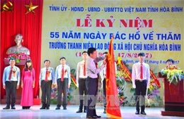 Kỷ niệm 55 năm ngày Bác Hồ về thăm trường Thanh niên Lao động XHCN Hòa Bình