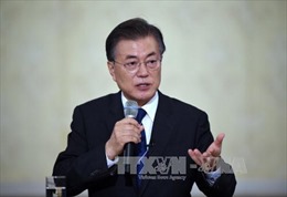 Tổng thống Hàn Quốc cam kết nỗ lực vì hòa bình trên Bán đảo Triều Tiên 