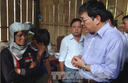  Thăm hỏi gia đình 7 nạn nhân thương vong do cưa đầu đạn ở Khánh Hòa