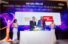 Vietjet - Nhà vận chuyển hàng không chính thức cuộc thi Hoa hậu Hoàn vũ Việt Nam 2017