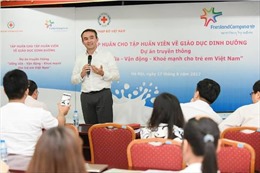Hội Chữ thập đỏ Việt Nam triển khai đề án phát triển thể chất, trí tuệ cho trẻ em 