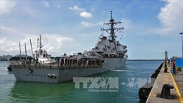 Mỹ đã xác định vị trí thi thể các thủy thủ mất tích sau vụ va chạm tàu khu trục