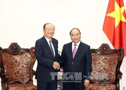 Thủ tướng Nguyễn Xuân Phúc tiếp Tập đoàn Charmvit (Hàn Quốc)