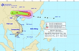 Bão số 6 đã vào Trung Quốc, đêm nay Bắc Bộ có mưa to