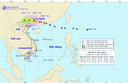 Bão số 6 suy yếu thành áp thấp trên khu vực biên giới Tây Bắc Việt Nam
