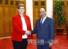 Thủ tướng Nguyễn Xuân Phúc tiếp Bộ trưởng Quốc phòng Australia 