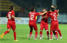 SEA Games 29: Chiến thắng đội chủ nhà 6-0, bóng đá nữ Việt Nam đăng quang vô địch