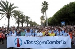 Tuần hành phản đối khủng bố tại Cambrils, Tây Ban Nha