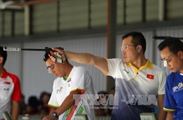 SEA Games 29: Hoàng Xuân Vinh chỉ giành HCB 10m súng ngắn hơi