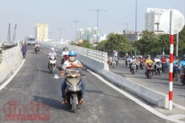 Thông xe nhánh cầu vượt Nguyễn Tri Phương giải tỏa ách tắc