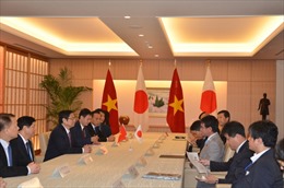 Đồng chí Phạm Minh Chính hội kiến Chủ tịch Thượng viện và gặp Ngoại trưởng Nhật Bản 