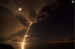 Tàu chiến Mỹ bắn hạ thành công tên lửa đạn đạo ngoài khơi Hawaii