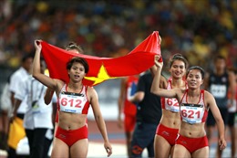 SEA Games 29: Điền kinh Việt Nam thành công ngoài mong đợi