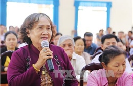 Thời gian bộ, ngành trả lời kiến nghị của cử tri từ 40 – 50 ngày