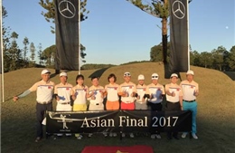 Dấu ấn golf Việt tại vòng chung kết châu Á MercedesTrophy 2017