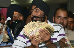 Ấn Độ đã thu hồi gần hết các tờ tiền mệnh giá lớn