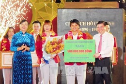 TP Hồ Chí Minh trao thưởng HLV, VĐV xuất sắc tại SEA Games 29 