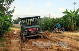 Tuyên Quang: Đường độc đạo liên xã xuống cấp nghiêm trọng