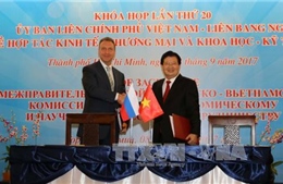 Khóa họp thứ 20 Ủy ban Liên Chính phủ Việt Nam - Liên bang Nga: Thúc đẩy hợp tác đa lĩnh vực