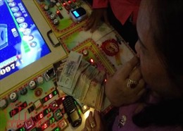 Triệt phá ổ cờ bạc trá hình bằng trò chơi điện tử