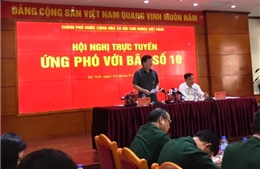 Phó Thủ tướng Trịnh Đình Dũng chỉ đạo họp khẩn cấp ứng phó cơn bão số 10