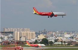 Dừng các chuyến bay Vietjet đi-đến các tỉnh miền Trung do bão