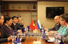 Phó Chủ tịch Quốc hội Tòng Thị Phóng tiếp xúc song phương với Phó Chủ tịch Hạ viện Nga