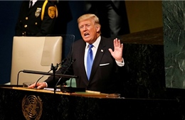 Bị dọa tấn công hạt nhân, Tổng thống Trump thề &#39;hủy diệt&#39; Triều Tiên trước Đại hội đồng