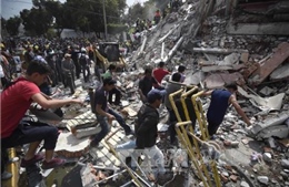 Điện thăm hỏi vụ động đất ở Mexico