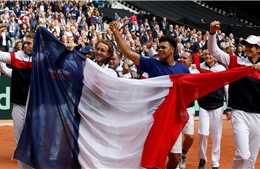 Ấn định thời gian Pháp gặp Bỉ tại chung kết Davis Cup