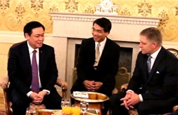 Phó Thủ tướng Vương Đình Huệ kết thúc chuyến thăm và làm việc tại Slovakia 