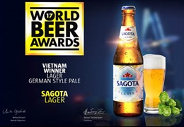 Sản phẩm bia Sài Gòn – Bình Tây được vinh danh tại Giải thưởng bia Thế giới 2017