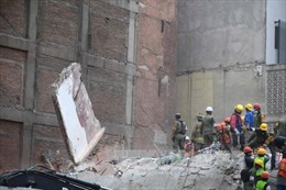 Mexico tiếp tục hứng chịu trận động đất 5,8 độ Richter