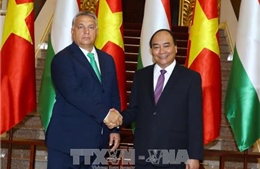 Thủ tướng Nguyễn Xuân Phúc đón, hội đàm với Thủ tướng Hungary 