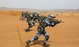 Lần đầu tiên Trung Quốc tập trận bắn đạn thật tại căn cứ quân sự ở châu Phi