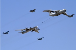 Oanh tạc cơ Tu-95 Nga nã tên lửa hành trình diệt mục tiêu IS tại Deir ez-Zor