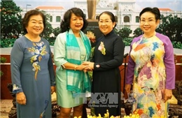 Lãnh đạo TP Hồ Chí Minh tiếp Chủ tịch Hội nghị Thượng đỉnh phụ nữ toàn cầu
