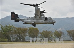 2 máy bay Osprey của Mỹ hạ cánh khẩn xuống sân bay ở Okinawa 