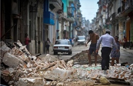 Siêu bão Irma gây thiệt hại nặng nề cho Cuba 