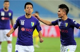 Đè bẹp Long An, Hà Nội FC áp sát vị trí đầu bảng của FLC Thanh Hóa