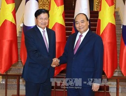 Thủ tướng Nguyễn Xuân Phúc dự Kỳ họp lần thứ 40 Ủy ban liên Chính phủ Việt Nam - Lào