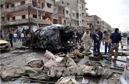 Đánh bom đồn cảnh sát ở Damascus, ít nhất 15 người thiệt mạng 
