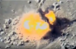 Xem loạt video không quân Nga dội bom khủng bố ở Syria