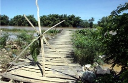 Bình Thuận khẩn trương xây lại 6 cây cầu do lũ cuốn trôi 