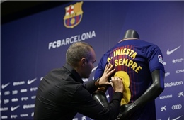 Andres Iniesta ký ‘hợp đồng trọn đời’ với Barcelona