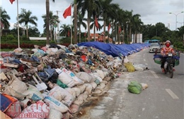 Bịt mũi, nín thở khi vào thị xã Sơn Tây, Hà Nội