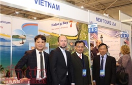 Gian hàng Việt Nam hút khách tại Triển lãm Du lịch Quốc tế Ukraine